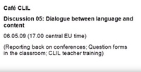 Cafe CLIL Discussion 05_dialogue between language and content