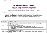 Poland - Tools for cross-curricular education in bilingual Geography and History 